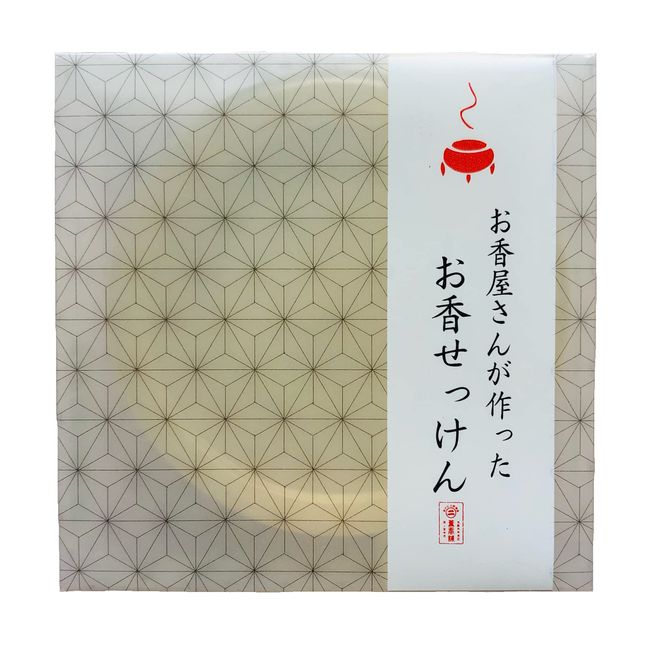 Incense Soap Made by Incense Shop, Patchouli, Natural Incense Oil Formulated by Nisaburo Nagawa