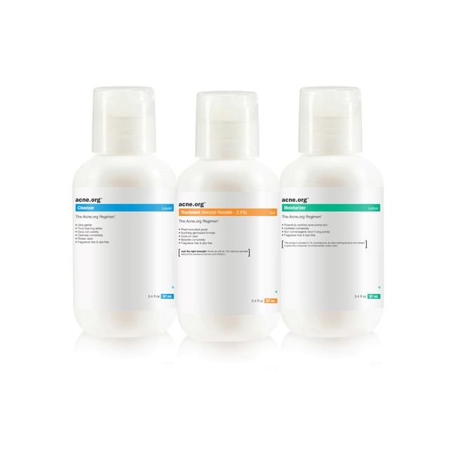 The Regimen Kit 3.4 oz. - Acne.org Complete Acne Treatment Kit