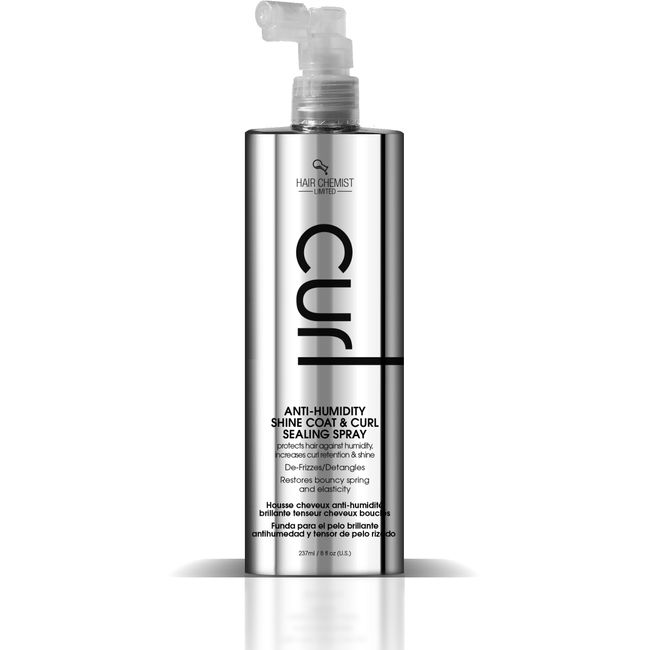 Hair Chemist CURL Anti Humidity Shine Coat & Curl Sealing Spray 8 oz.