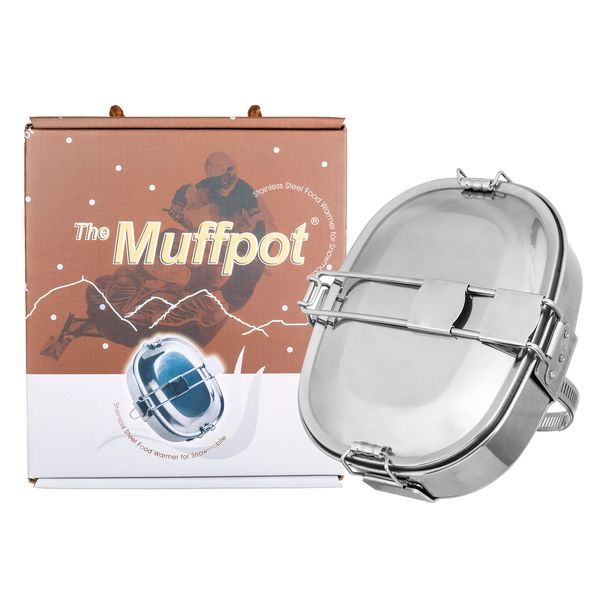 The Original MuffPot Exhaust Food Warmer for Motorsports Vehicles. Snowmobile, ATV, UTV, and Motorcycles