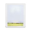 Redi Shade No Tools Original Light Filtering Pleated Fabric Shade White, 36" W x 72" L, 1 Pack