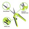 Hyindoor Hydroponics Multi Purpose Curved Blade Scissor Pruning Shear