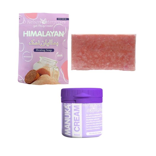 Himalayan Soap And Manuka Cream Combo By Bella Amore