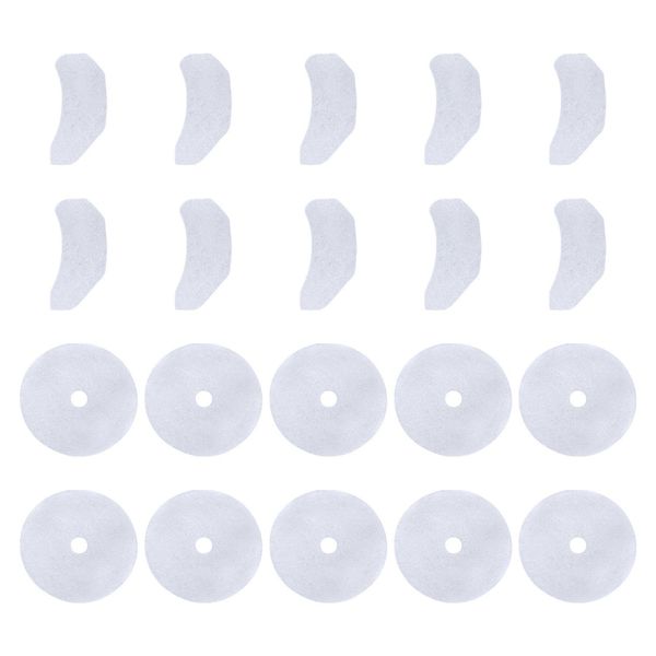 CVDYWDJIE 20-Teilige Trocknerfilter, Wäschetrocknerfilter, Universelle Abluftfilter, Ersatzfilter, Trocknerzubehör