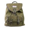 DVII Genuine Harris Tweed & Green Canvas Rucksack/Backpack