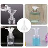 3PCS Mini Funnels Filling Small Bottles Plastic Precision Atomizers Liquid Containers