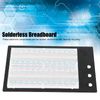 Mini Solderless Breadboard Kit, 1660 Points with 65 Jumper Wires 3 Binding Posts Solderless Board Kit, for Prototypes, Electronic Circuit Test, DIY Tools