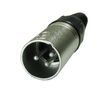 NEW 3 pin MALE XLR MIC MICROPHONE CABLE CORD REPLACEMENT PLUG end CONNECTOR