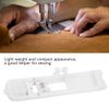 Nikou Buttonhole Plastic Eyelet Presser Foot, Button Hole Press Foot with 1 Step Keyhole Function Sewing Machine Accessories(white)