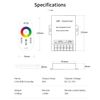 2.4G Touch Remote Control 30A Controller RGB Dimmer LED Light Strip DC5-24V