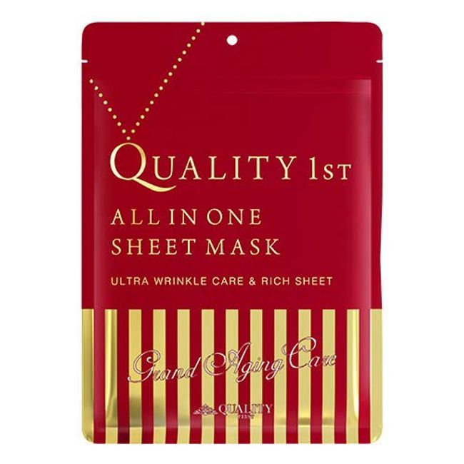 Quality First All-in-one Grand Aging Care Face Mask 7 Sheets