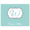 Moda Personalized Note Cards (Set of 12 Cards with White Envelopes)