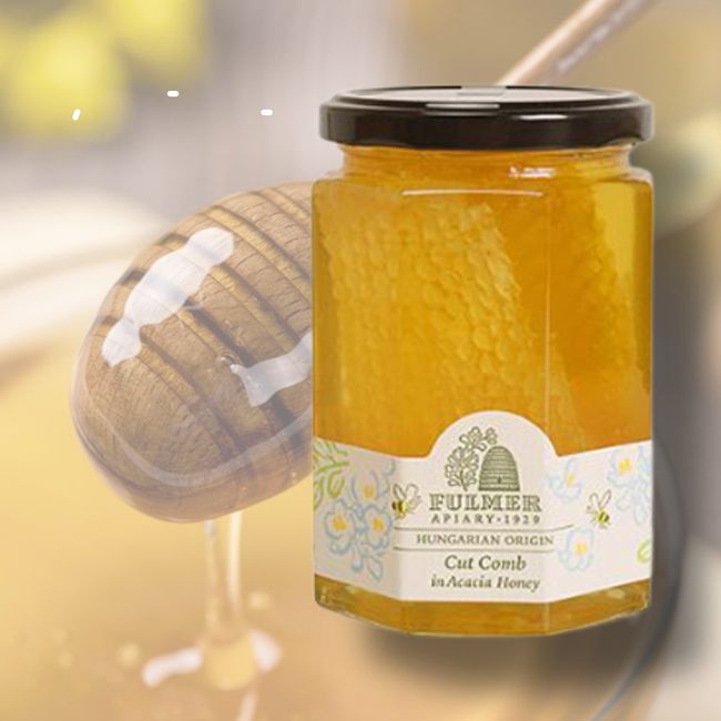 Hungarian Acacia Honeycomb Honey Acacia Honey Honey Raw Honey 500g 1ea