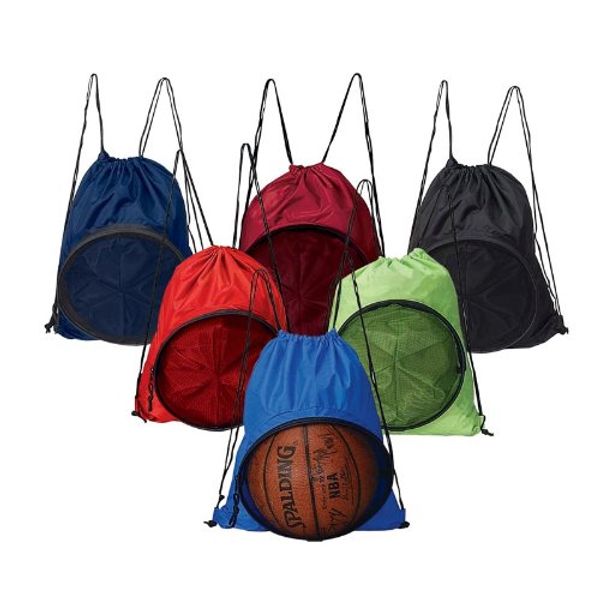 Sport Ball Drawstring Backpack- (Lime)