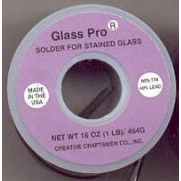 60/40 Solder 1lb Spool - Stained Glass