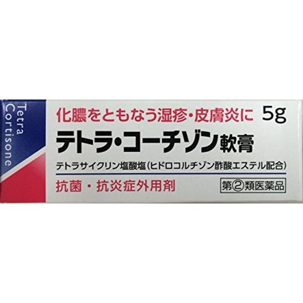 [Designated 2 drugs] Tetra-cortisone ointment 5g