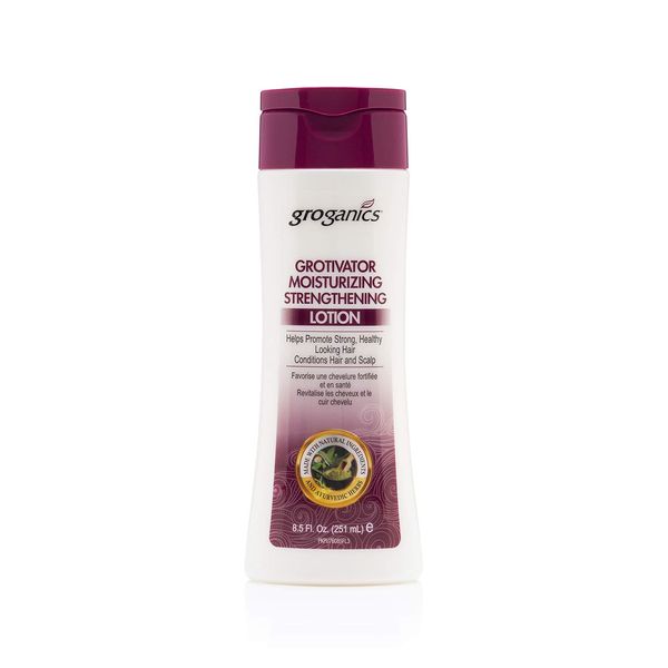 Groganics Grotivator Growth Moisturizing Lotion 8 oz