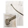 GGN 5 Ft. Curved Shower Rod- Brushed Nickel