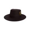 WALKER AND HAWKES - Wax Belmont Aussie Outback Hat - Brown - Medium