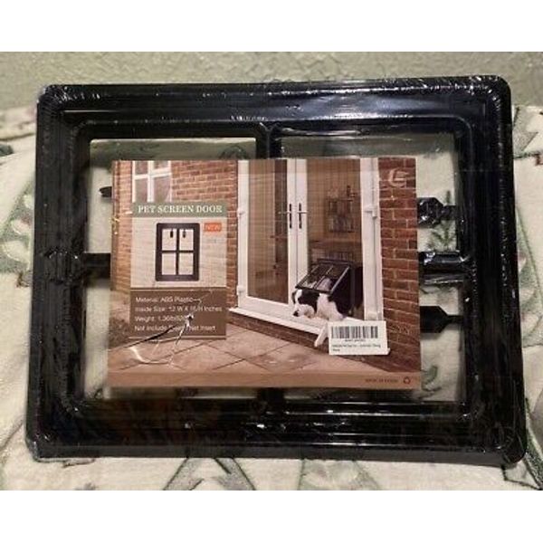 Namsan Easy Screen Pet Door 12" Wide x 16" High Brand New Automatic Closing