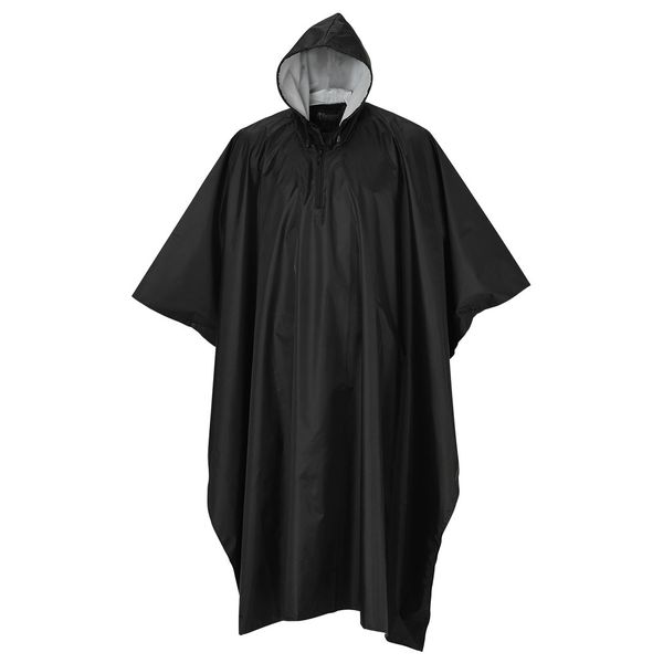 Pinewood Men's Poncho Rainfall - Black, One Size