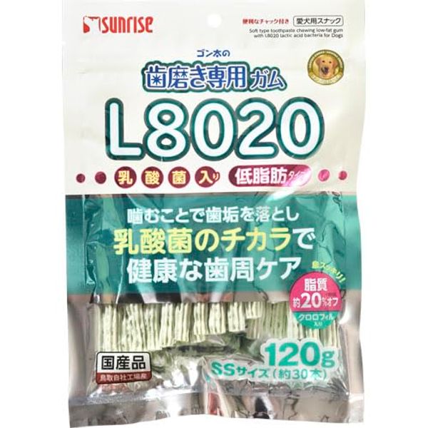 Gonta's Toothpaste Gum L8020 Lactic Acid Bacteria Contained Chlorophyll Low Fat Type SS Size 4.2 oz (120 g) (Approximately 30 Bottles)