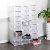 Plastic Stackable Shoe Storage Organizer （10 Pack）