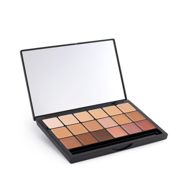 Graftobian High Definition HD Cream Foundation Super Palette 18 Cool Color 30243