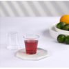 Premium Clear Plastic Disposable Cups Perfect Containers for Jello Shot Condiments, Soaps, Dips and Samples (400 Count)