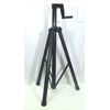 Two (2) LASE 201C Crank-up Speaker Stand with Folding Hand Crank.