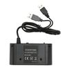 Ciciglow 3 in 1 GC Controller Adapter with Turbo Function, 4 Ports for Switch, Wii U, PC