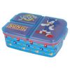 Sonic Sandwich Lunch Snack Box Multi Compartment Kids Children School Includes Sonic Keychain