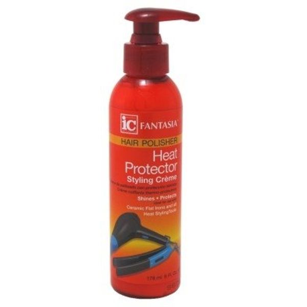 Fantasia Heat Protector Styling Cream 6 Ounce (177ml) (3 Pack)