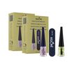 Herome 2-Pack 3-in-1 Manicure Set (Nail Essentials Set Yellow) - 2-Pack