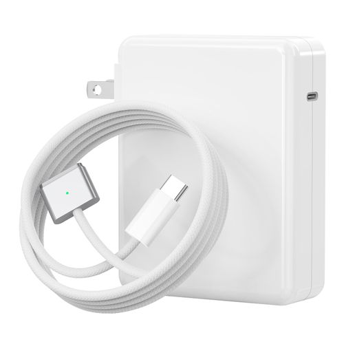 140W Charger for MacBook Pro 16 14 inch Mac Air 15 13 inch 2025 2024 2023 2022 2021 M1-M4 Charger USB Type-C Fast Laptop Charger Power Adapter 6.6FT Type C to Magnetic 3 Cable LED【Original Quality】