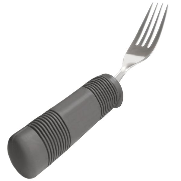Fork with Wide Rubber Handle