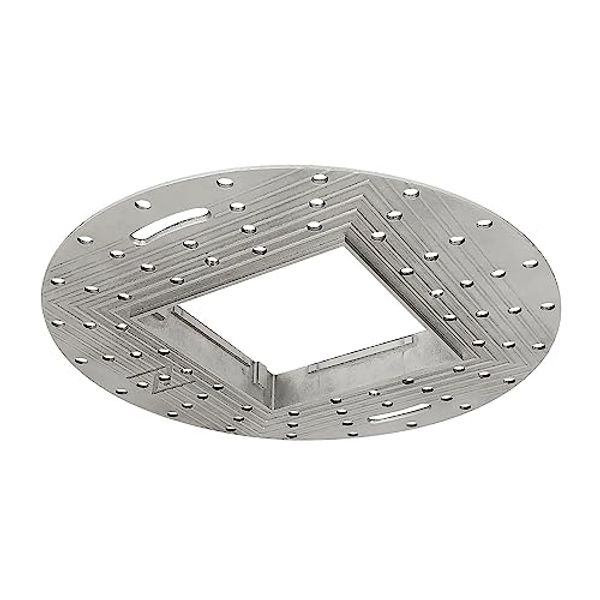 Nora Lighting NIO-TLMR-4PS 4 in. Lolite Plus Square Trimless Mud Ring White