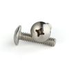 #8-32 x 1 Truss Head Machine Screws, Full Thread, 18-8 Stainless Steel, Quantity 100