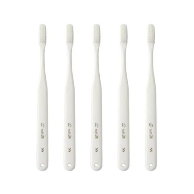 [Set of 25] Dental Oral Care Tuft 24 M (Medium) White