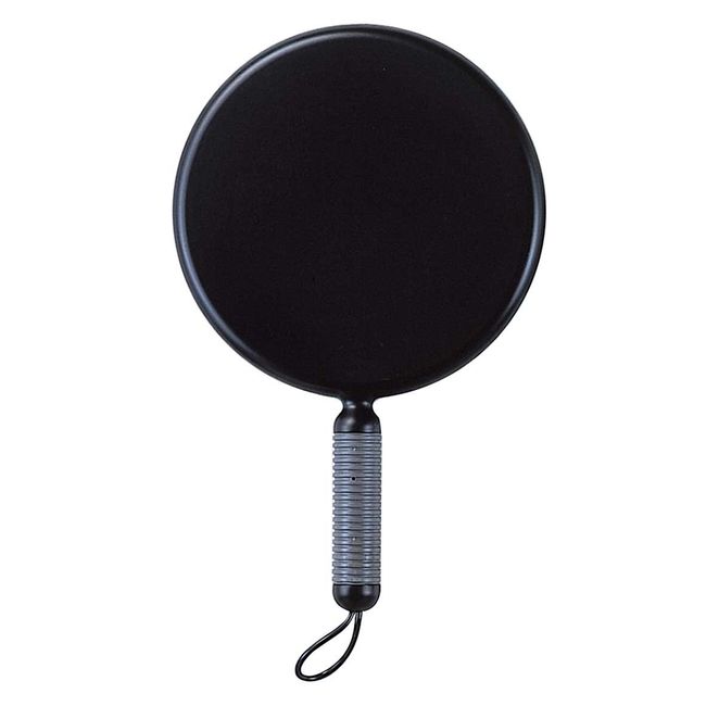 Riviere Hand Mirror, L Y-1203, Black