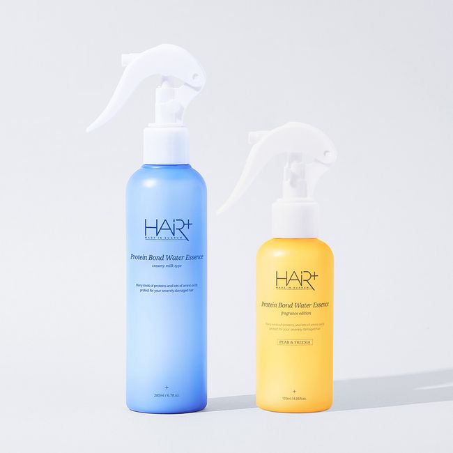 Hair Plus Protein Bond Spray Hair Water Essence 2 Type Mixed Set (NEW Protein Bond Water Essence 200ml + Pear &amp; Freesia Water Essence 120ml)