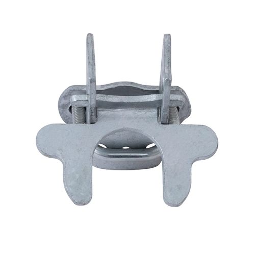 VIVIDA Dog Kennel Gate Latch 1-3/8", Butterfly Gate Latches, 1-3/8" Chain Link Fence Parts, Galvanized Steel, U-Bolt & Nuts Included, 1 PCS