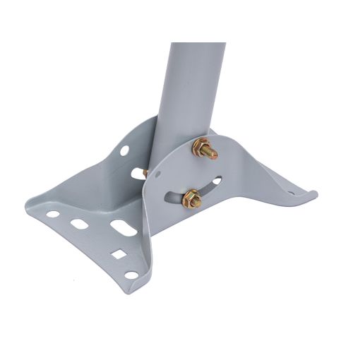 Cables Direct Online Weatherproof Adjustable J-Pole Mount for Satellite Dish or TV Antenna – Roof or Wall Installation Tripod Bracket with Included Hardware