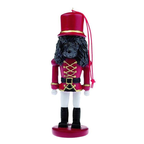 E&S Pets 35358-29 Black Poodle Nutcracker Soldier Dog Ornament