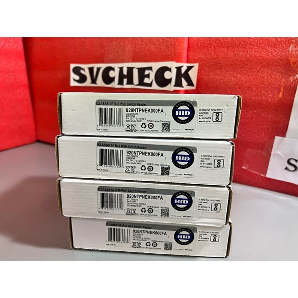 HID 920NTPNEK000FA iClass SDE R40 Wall Switch reader INDIA MODEL -R41130672