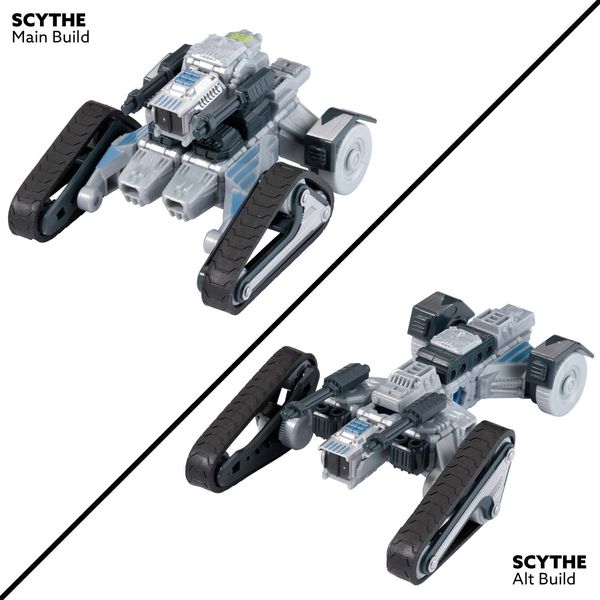 Snap Ships Scythe AV-19 Tank - Construction Toy for Custom Building and Battle Play - Ages 8+