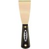 Hyde Tools 02320 2-Inch Brass Stiff Putty Knife, Black and Silver