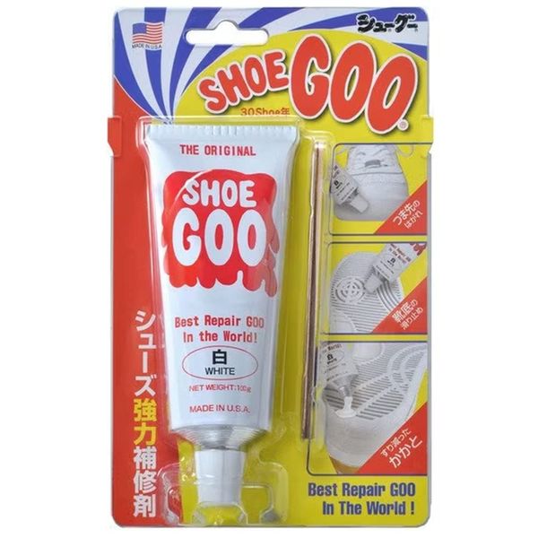 Shoe Repair Kit, Adhesive, WHITEBEAR SHOOEGOO White Strong Repair Material, Leather Shoes, Sneakers, Shoe Repair, Repair