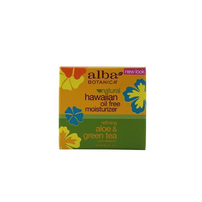 Alba Botanica Aloe & Green tea, Oil-Free Moisturizer, 3 Ounce (Pack of 6)