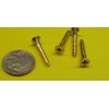 Brass #6  Phillips Flat Head Wood Screw x 1.00" Length, 100 Pcs